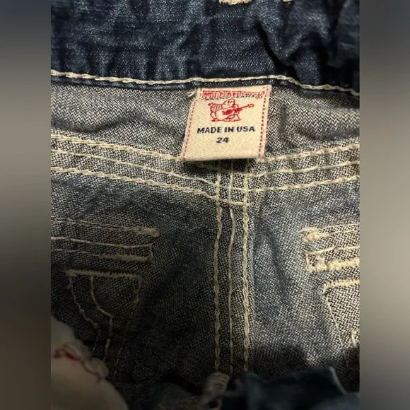 True Religion Women's Boot Cut Jeans - Dark Blue - Picture 7 of 8
